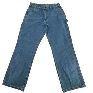 Carhartt Original Loose Fit Carpenter Jeans Men's 32x28‎ Workwear Denim